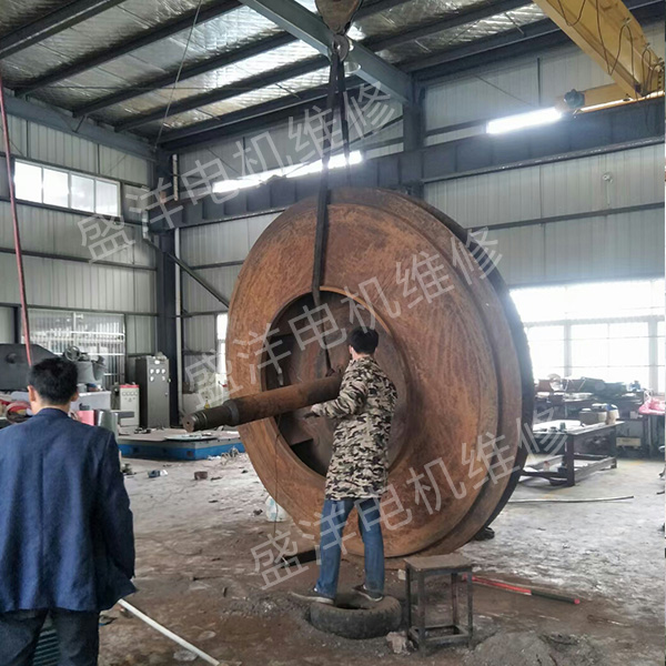 六安风机维修现场