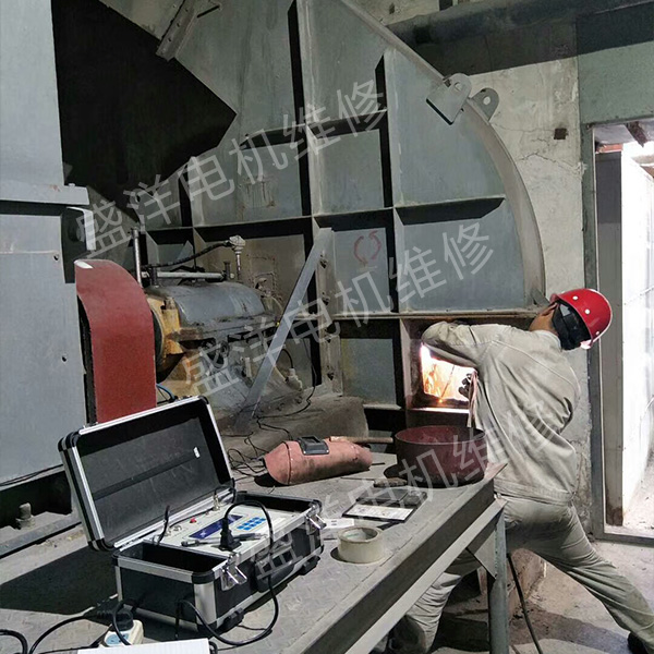 六安风机维修现场